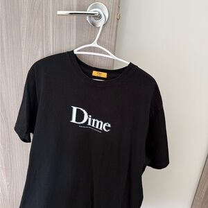 Dime Black T-Shirt - Size Large